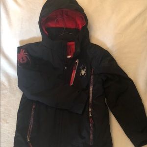 Kids Spyder ski jacket